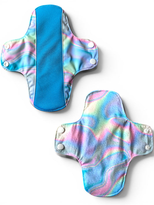 Holographic - Medium (Reusable) Cloth Pad| Forrest Echo