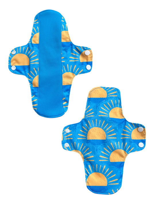 Sun Rays - Large (Reusable) Cloth Pad | Forrest Echo