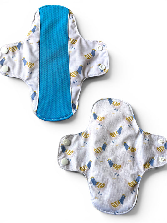 Chick Chick Chicken - Medium (Reusable) Cloth Pad| Forrest Echo