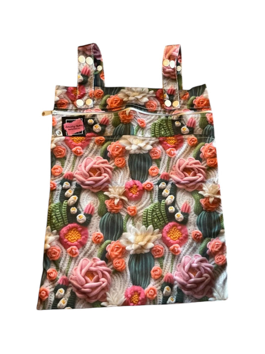 Knitted Succulents - Wet Bag (Reusable Storage) | Forrest Echo