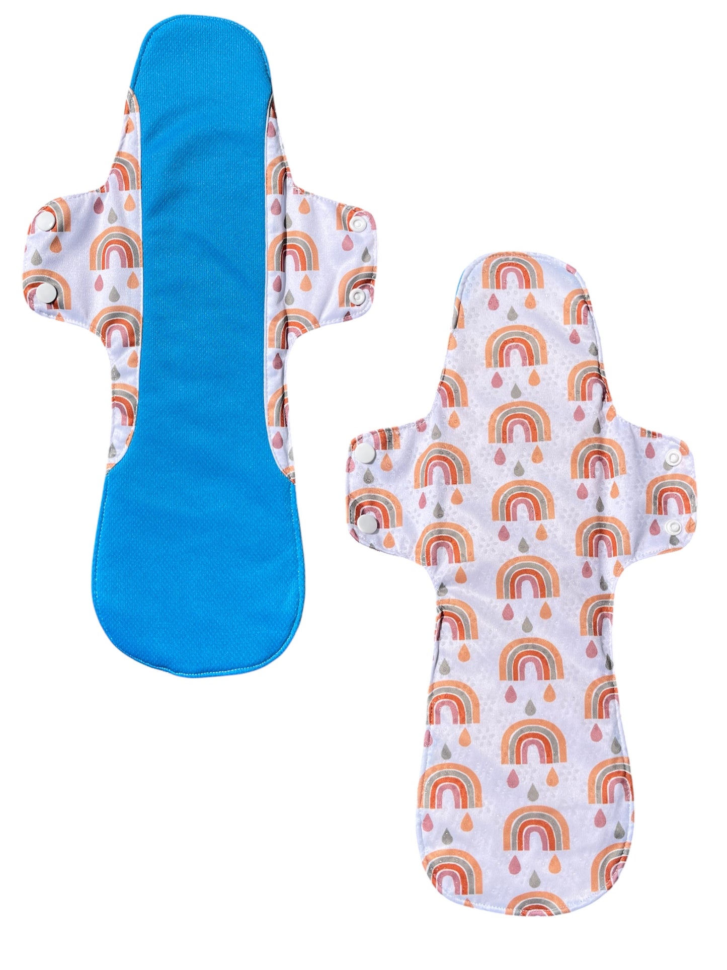 Muted Rainbows  - Overnight / Postpartum Cloth Pad (Reusable) | Forrest Echo